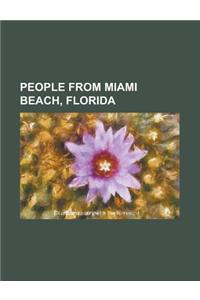 People from Miami Beach, Florida