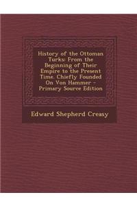 History of the Ottoman Turks