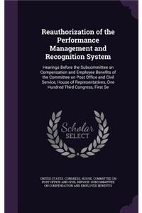 Reauthorization of the Performance Management and Recognition System
