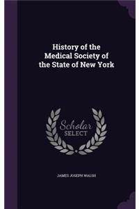 History of the Medical Society of the State of New York