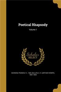Poetical Rhapsody; Volume 1