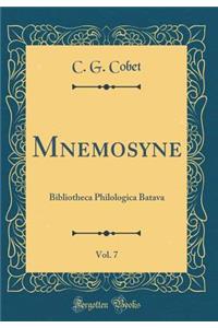 Mnemosyne, Vol. 7: Bibliotheca Philologica Batava (Classic Reprint)