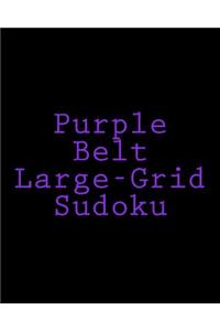 Purple Belt Large-Grid Sudoku