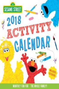 2018 Sesame Street Kid's Activity Wall Calendar