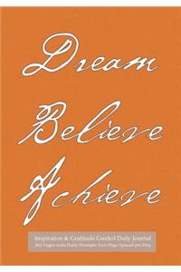 Inspiration & Gratitude Guided Daily Journal 362 Pages with Daily Prompts Two Page Spread per Day