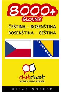 8000+ Czech - Bosnian Bosnian - Czech Vocabulary