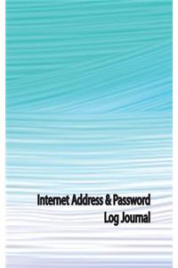 Internet Address & Password Log Journal
