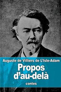 Propos d'au-delà