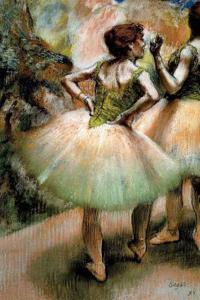 ''Dancers Pink and Green'' by Edgar Degas - 1894