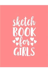Sketch Book For Girls