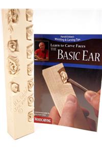 Basic Ear Study Stick Kit (Learn to Carve Faces with Harold Enlow)