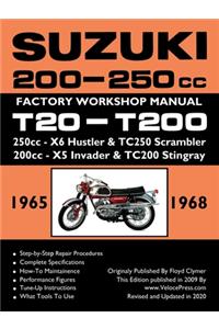 Suzuki T20 & T200 1965-1969 Factory Workshop Manual