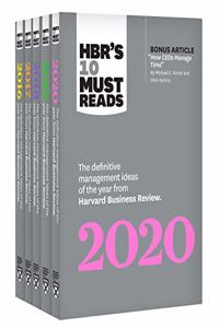 5 Years of Must Reads from Hbr: 2020 Edition (5 Books)