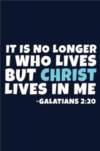 It Is No Longer I Who Lives But Christ Lives In Me - Galatians 2