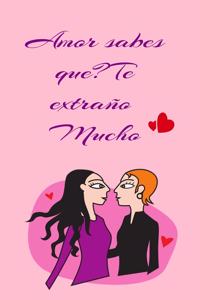 Amo sabes que? pareja libreta