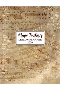 Music Teacher's Lesson Planner