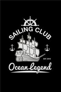 Sailing club ocean legend