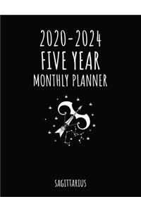 Sagittarius - 2020 - 2024 Five Year Monthly Planner