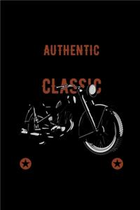 Authentic motorcycle: Food Journal - Track your Meals - Eat clean and fit - Breakfast Lunch Diner Snacks - Time Items Serving Cals Sugar Protein Fiber Carbs Fat - 110 pag