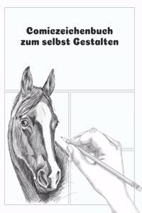 Comiczeichenbuch zum selbst Gestalten