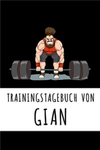 Trainingstagebuch von Gian