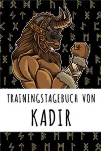 Trainingstagebuch von Kadir