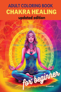 Adult coloring book Chakra Healing for Beginner