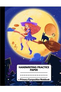 Handwriting Practice Paper Primary Composition Notebook