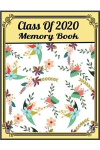 Class Of 2020 Memory Book