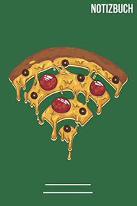 Notizbuch Liniert Pizza Wifi
