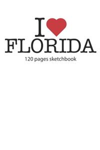 I love Florida sketchbook