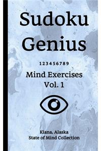 Sudoku Genius Mind Exercises Volume 1