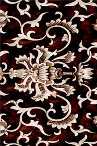 2020 Weekly Planner Floral Vintage Fancy Damask Classic Design Pattern 134 Pages
