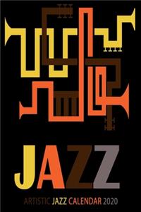 Artistic Jazz Calendar 2020