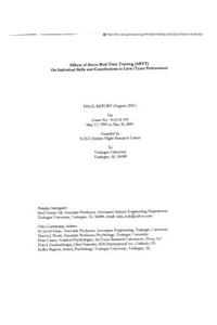 Effects of Above Real Time Training (Artt) on Individual Skills and Contributions to Crew/Team Performance