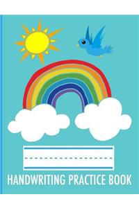 Cute Kids Handwriting Practice Notebook