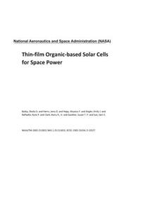 Thin-Film Organic-Based Solar Cells for Space Power