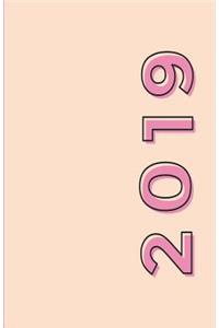Pink Blush 2019 Planner