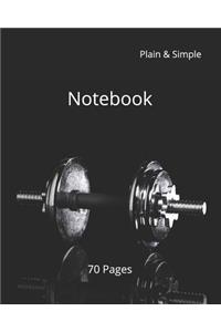Notebook: 70 Pages
