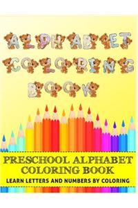 Alphabet Coloring Book for Preschool