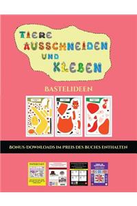Bastelideen (Tiere ausschneiden und kleben)