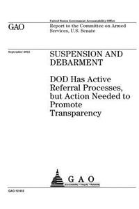 Suspension and debarment