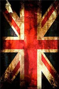Cool Union Jack British UK Flag Journal