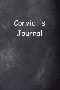 Convict's Journal Chalkboard Design