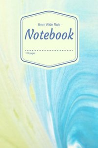 8mm Wide Rule Notebook