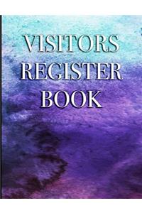 Visitors Register Book