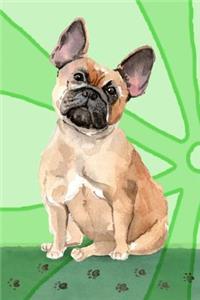 Journal Notebook For Dog Lovers, French Bulldog Sitting Pretty 4