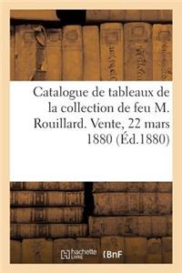 Catalogue de Tableaux Anciens Et Modernes, Gravures, Meubles Anciens