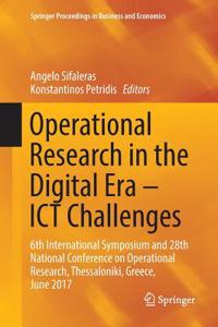 Operational Research in the Digital Era - Ict Challenges