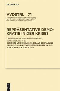 Repräsentative Demokratie in der Krise?